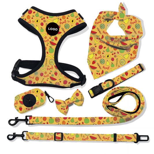 Breathable Dog Harness and Leash Set for Pets