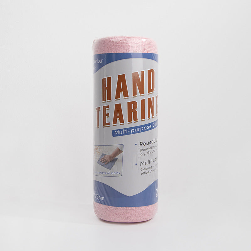 Fine Fiber Hand-tearing Rag Household