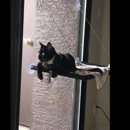 Window Cat Hammock - Suction Cup Breathable Pet Bed