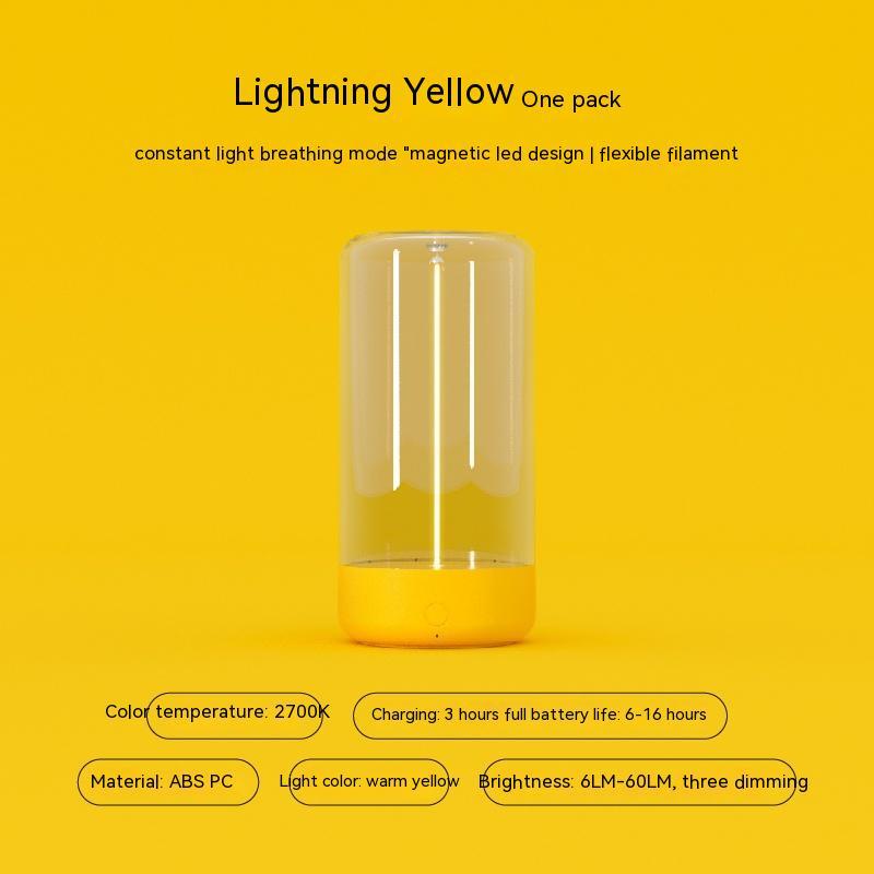 LED Camping Lantern – Rechargeable Portable Atmosphere Light