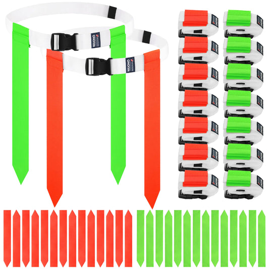 Flag Football Set for 14 Players - Complete Belt & Flag Kit for Kids & Adults