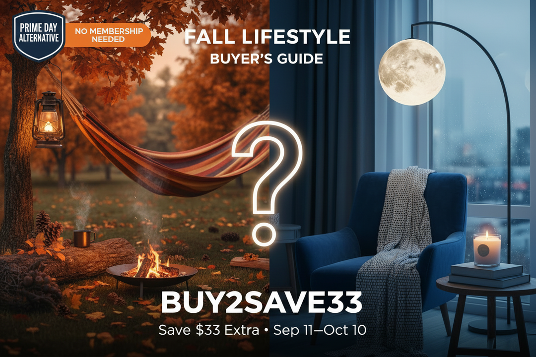 Fall lifestyle bundle with BUY2SAVE33 stacked discount promotion