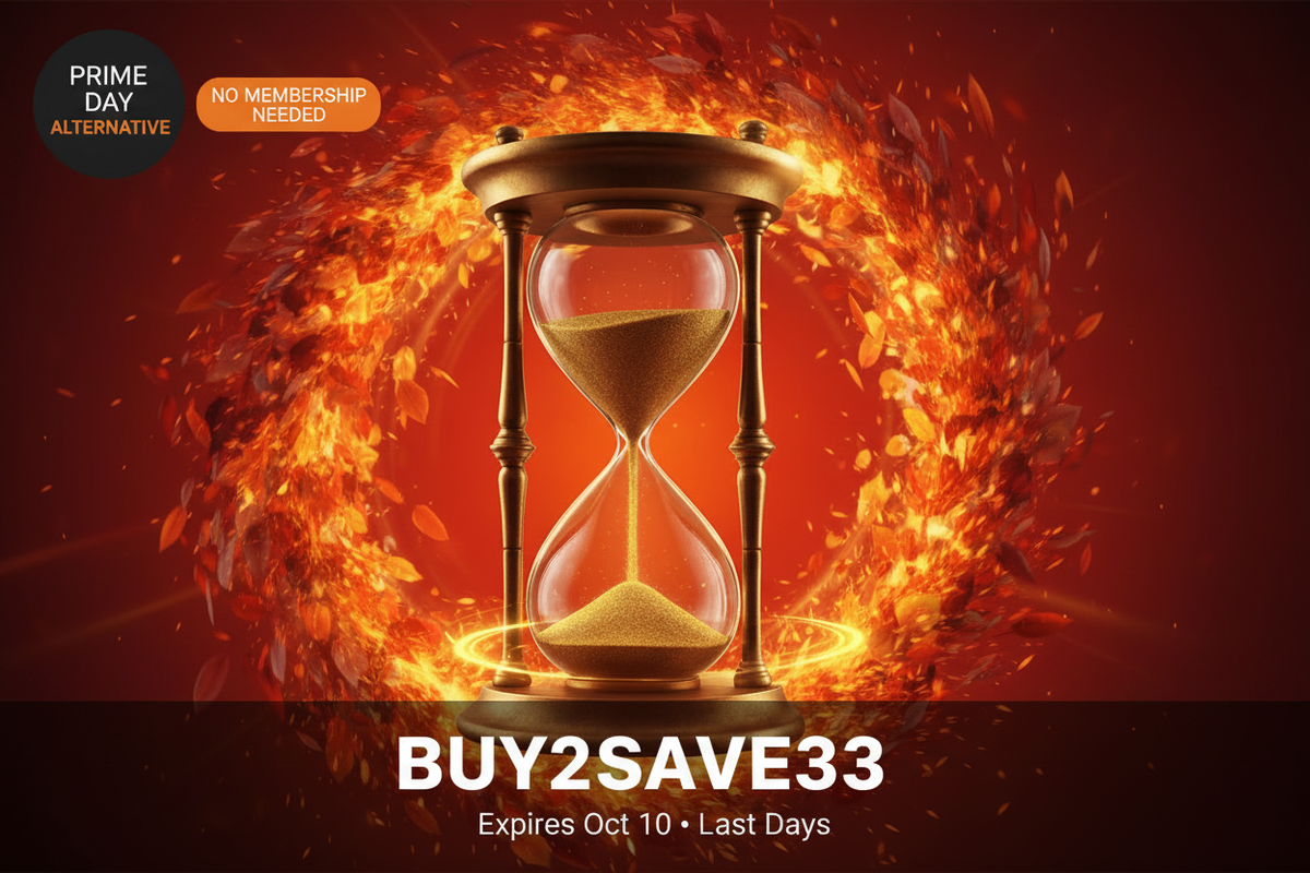 BUY2SAVE33 Fall Sale 15 Days Left - Urgency Countdown Expires October 10 at ifuli.com