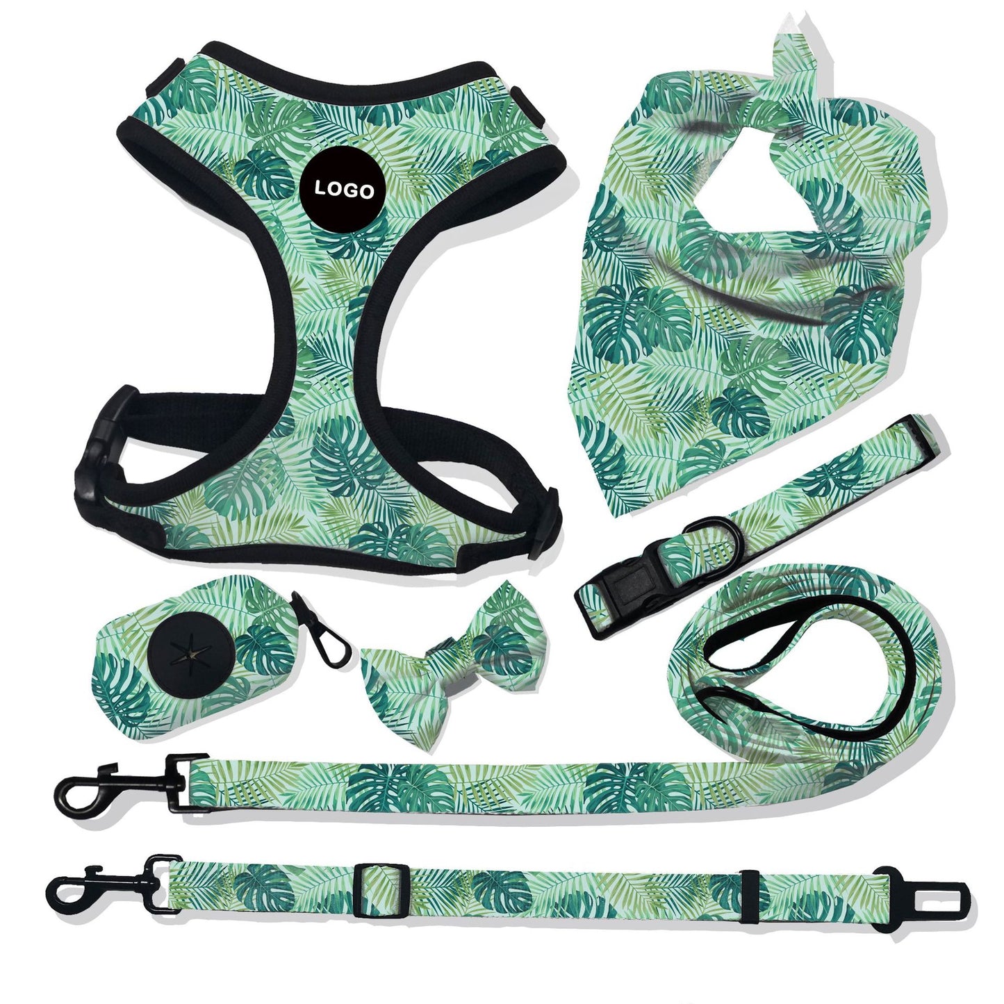 Breathable Dog Harness and Leash Set for Pets