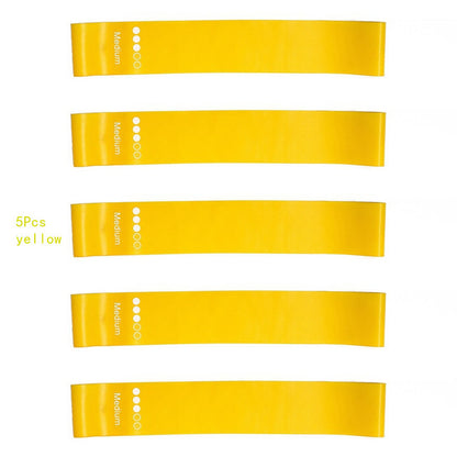 Resistance Bands Set – 5-Piece Yoga Tension Belts for Body Shaping & Strength Training