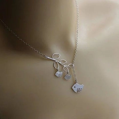 Birds On Branch Necklace | Mother's Day Gift