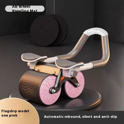 Automatic Rebound Ab Wheel Roller – Core Trainer for Home Gym