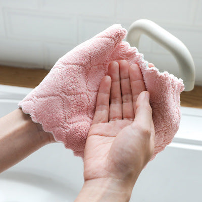 Dubbelzydige sterk absorberende lap