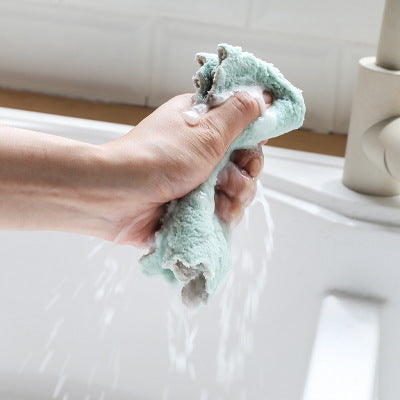 Dubbelzydige sterk absorberende lap