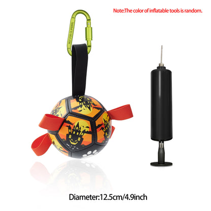 Interactive Dog Soccer Ball Toy – Inflatable Football for Dogs