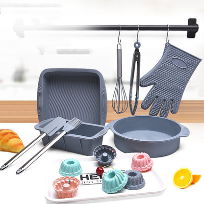 High-Temperature Resistant Silicone Baking Tool Set
