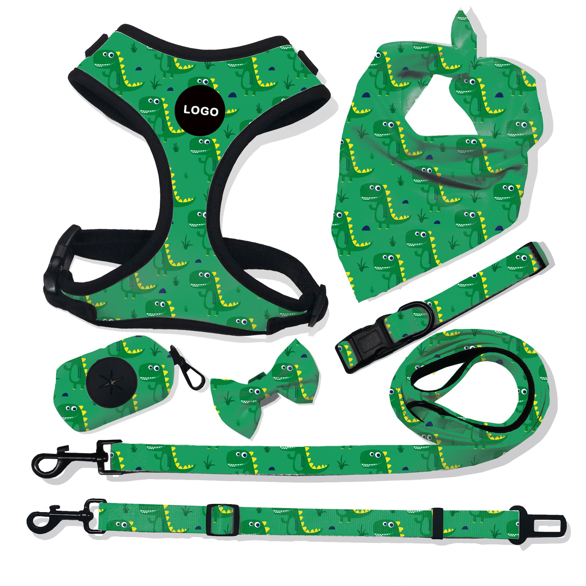 Breathable Dog Harness and Leash Set for Pets