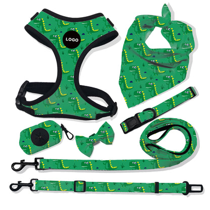 Breathable Dog Harness and Leash Set for Pets