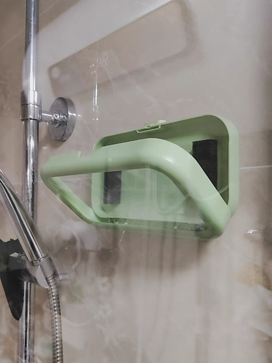 Waterproof Phone Holder for Bathroom & Kitchen – Retractable, Rotating, Hands-Free