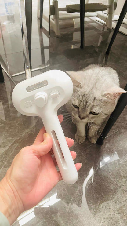 Pet Hair Spray Brush – 2-in-1 Grooming Brush with Water Sprayer