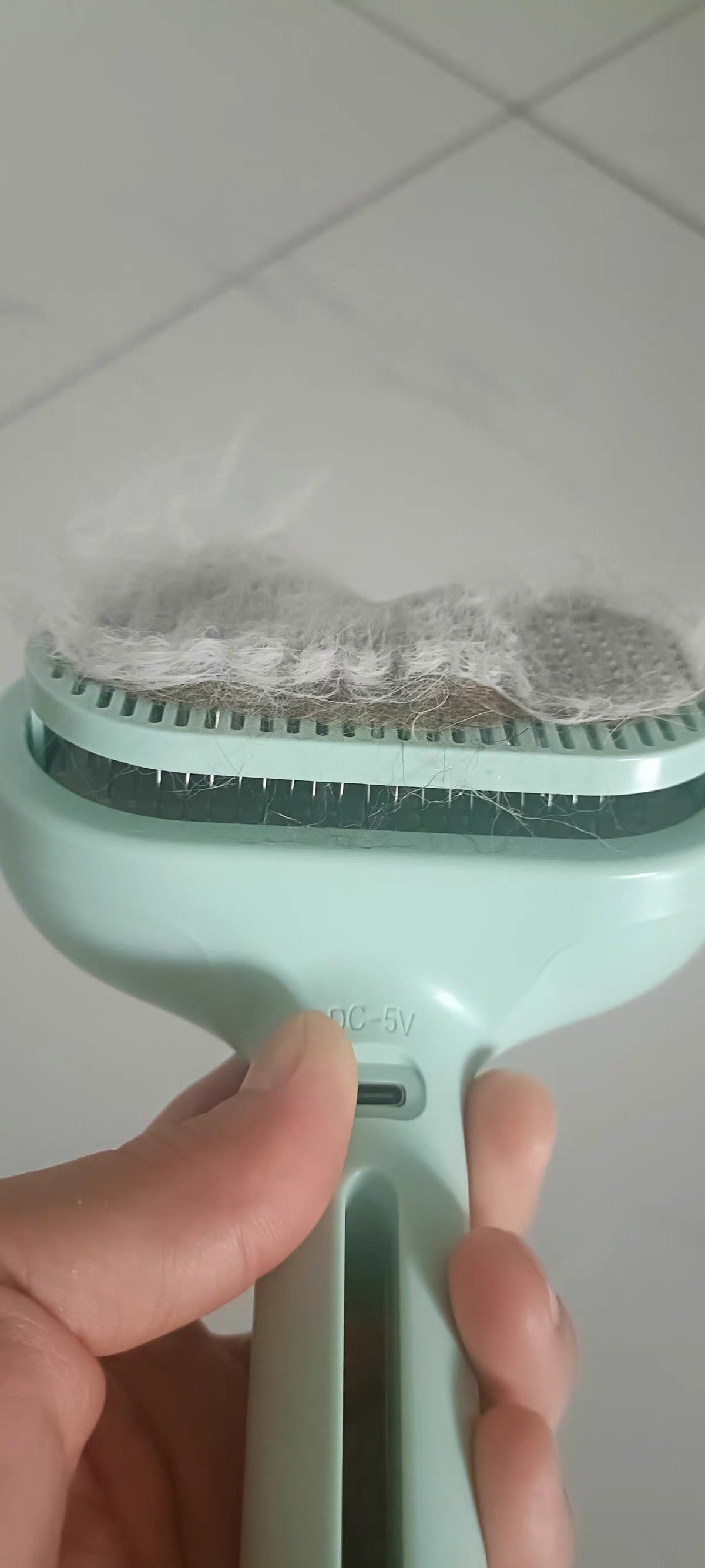 Pet Hair Spray Brush – 2-in-1 Grooming Brush with Water Sprayer