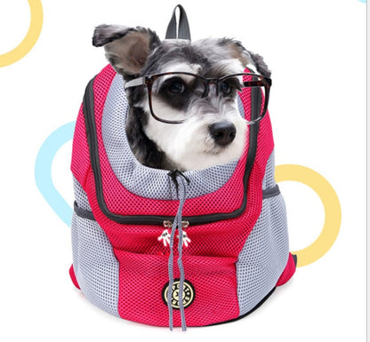 Pet Carrier Backpack – Breathable Chest Bag for Cats & Dogs