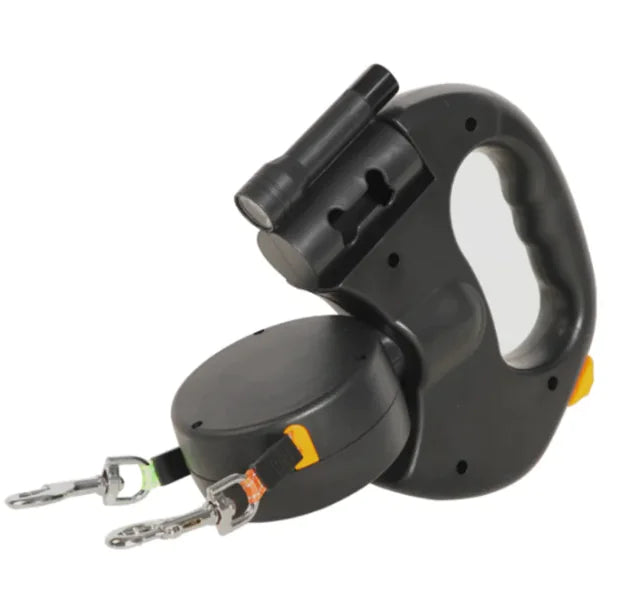 Auto Double Dog Leash Dual-head and for long-lasting use