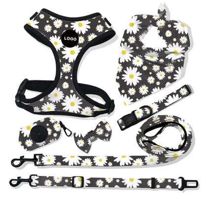 Breathable Dog Harness and Leash Set for Pets