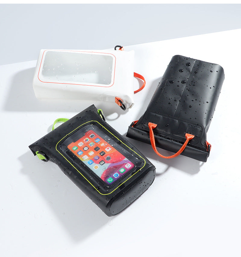 Waterproof Phone Bag for Outdoor & Beach – PVC Dry Bag with Lanyard