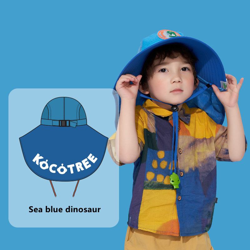 Kids UV Protection Sun Hat – Fun Outdoor Bucket Hat (Ages 7–12)