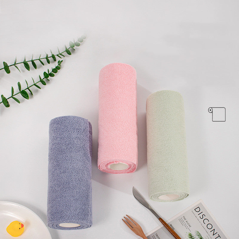 Fine Fiber Hand-tearing Rag Household