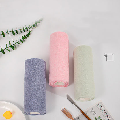 Fine Fiber Hand-tearing Rag Household
