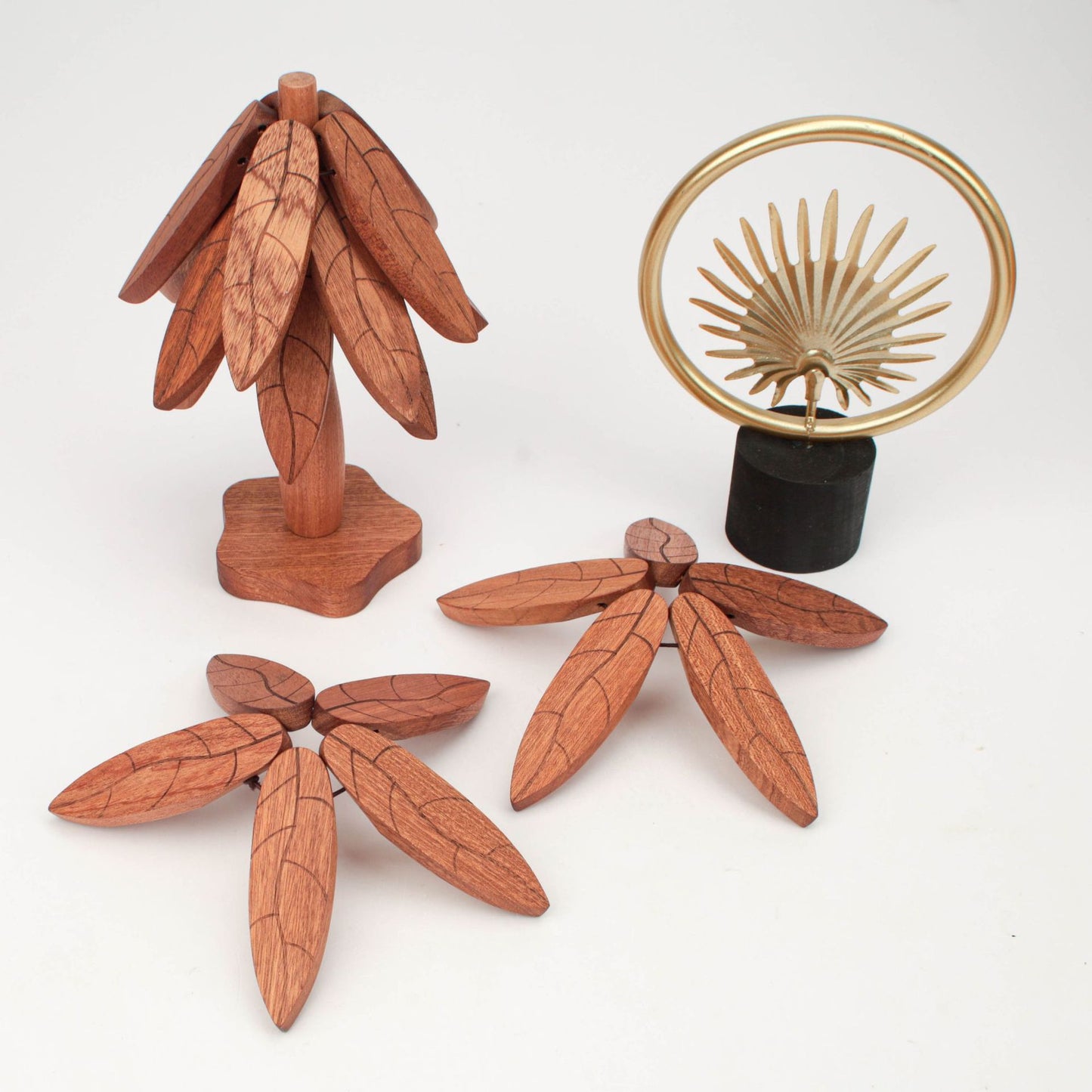 Creative Christmas Tree Table Mat - Wooden Heat Proof Cup Coaster