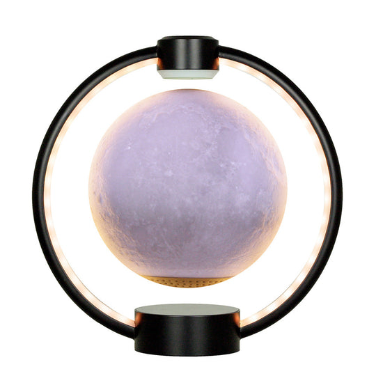 Maglev Levitating Moon Lamp with Bluetooth Speaker & LED Light