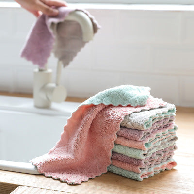 Dubbelzydige sterk absorberende lap