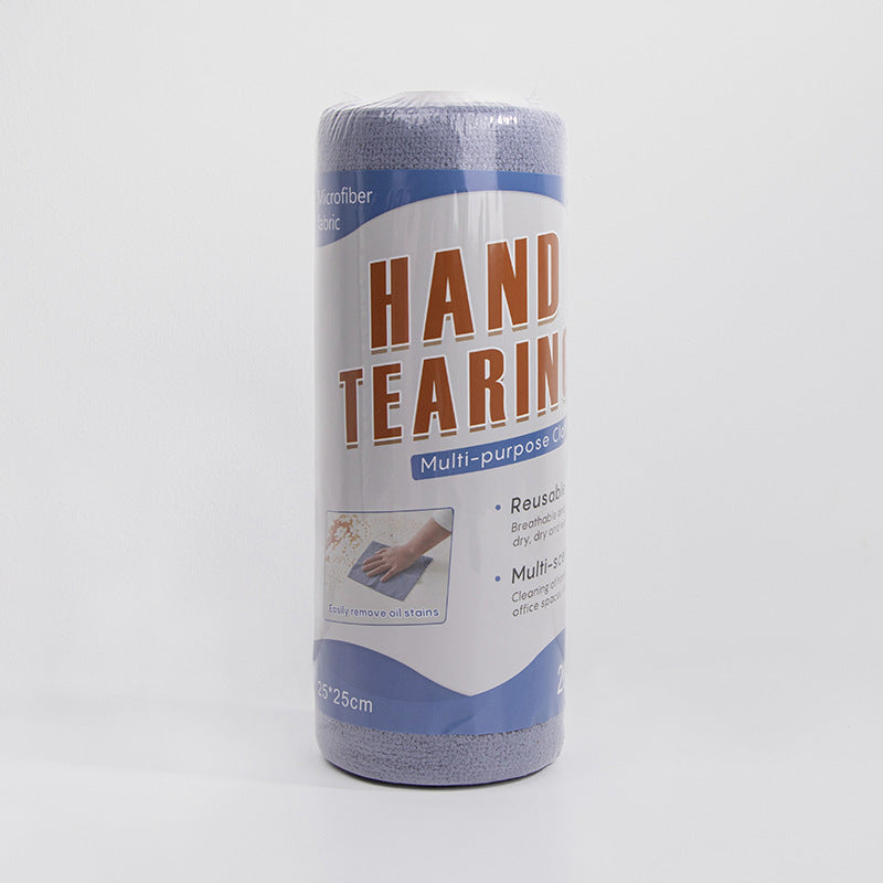 Fine Fiber Hand-tearing Rag Household