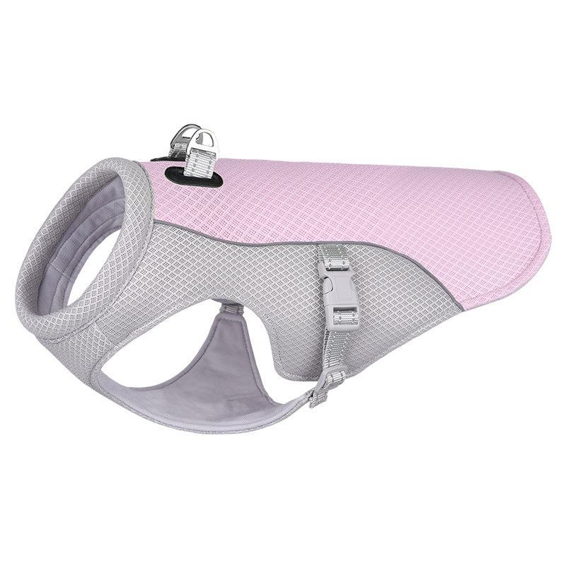 Dog Cooling Vest - Breathable Summer Heat Resistant Pet Clothing