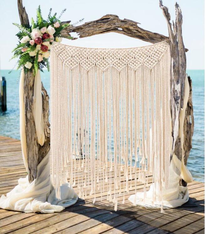 Bohemian Tapestry Wall Hanging | Handwoven Cotton Nordic Home Decor