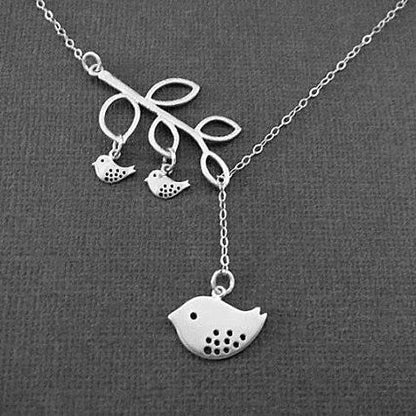 Birds On Branch Necklace | Mother's Day Gift