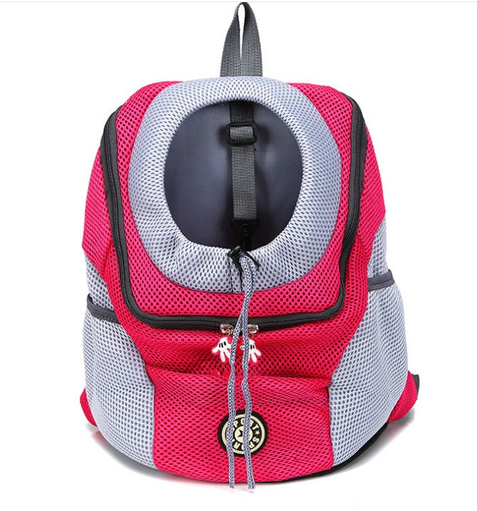 Pet Carrier Backpack – Breathable Chest Bag for Cats & Dogs