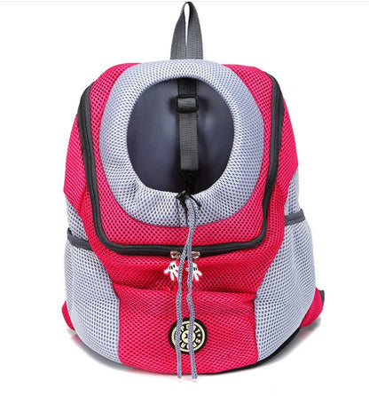 Pet Carrier Backpack – Breathable Chest Bag for Cats & Dogs