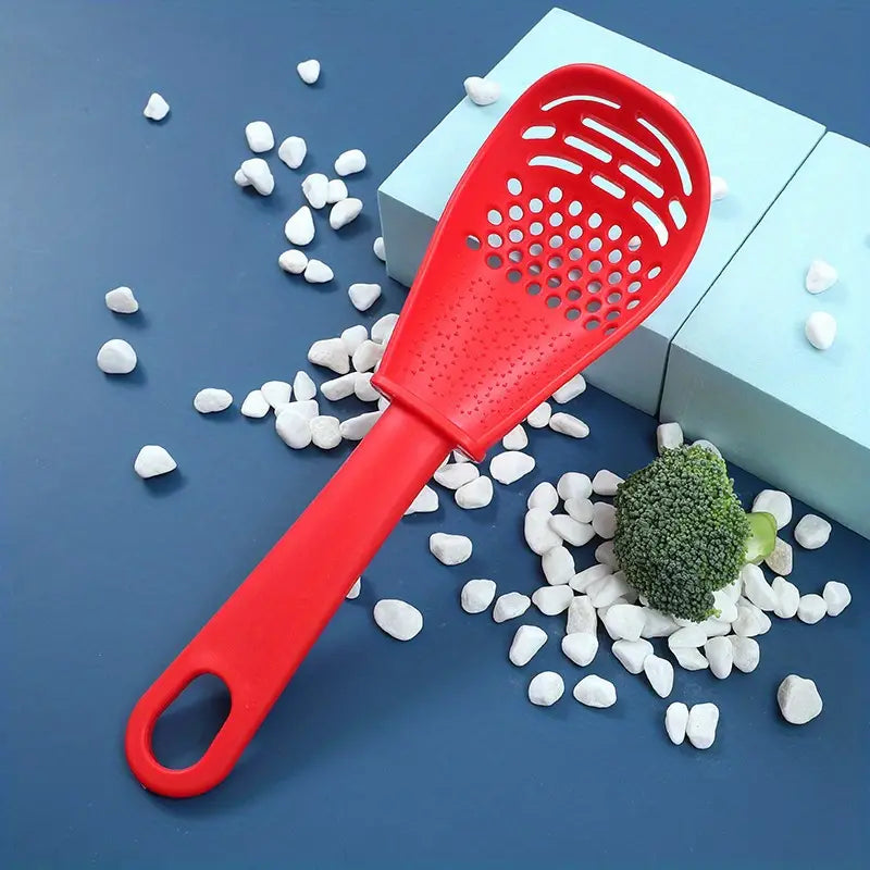 5-in-1 Multifunctional Kitchen Spoon – Grind, Press, Filter, Stir &amp; Scoop