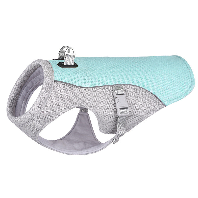 Dog Cooling Vest - Breathable Summer Heat Resistant Pet Clothing