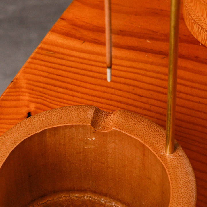 Bamboo Incense Burner – Upside-Down Design for Zen Home Decor &amp; Meditation