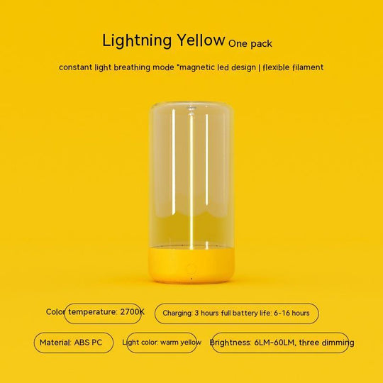 LED Camping Lantern – Rechargeable Portable Atmosphere Light