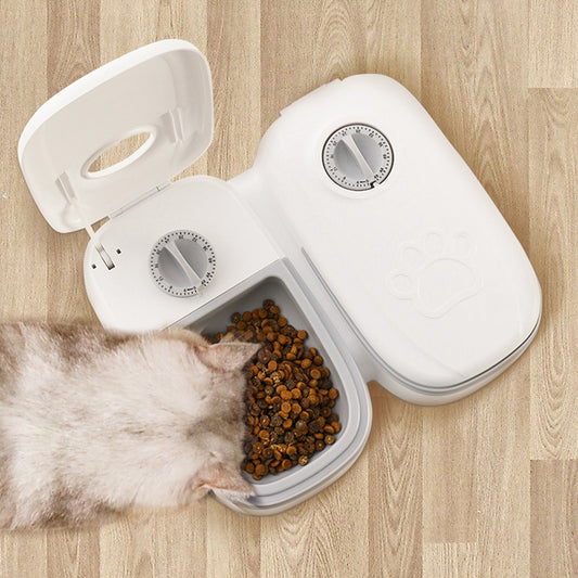Automatic Smart Pet Food Dispenser - Washable & Compact