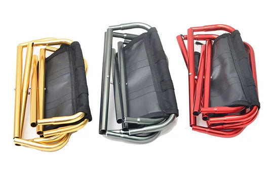 Ultralight Aluminium Folding Camping Stool  Portable Picnic Chair (size L/M)