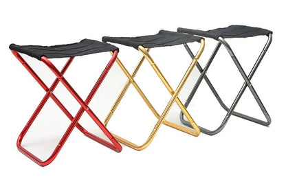 Ultralight Aluminium Folding Camping Stool  Portable Picnic Chair (size L/M)