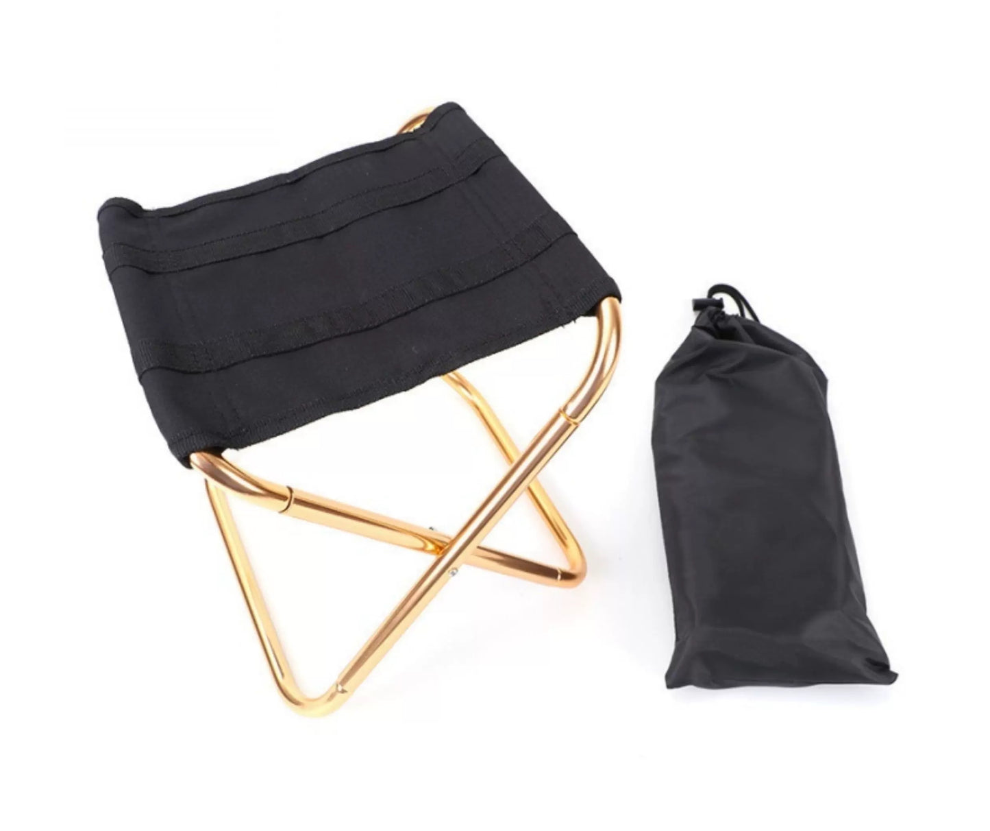 Ultralight Aluminium Folding Camping Stool  Portable Picnic Chair (size L/M)