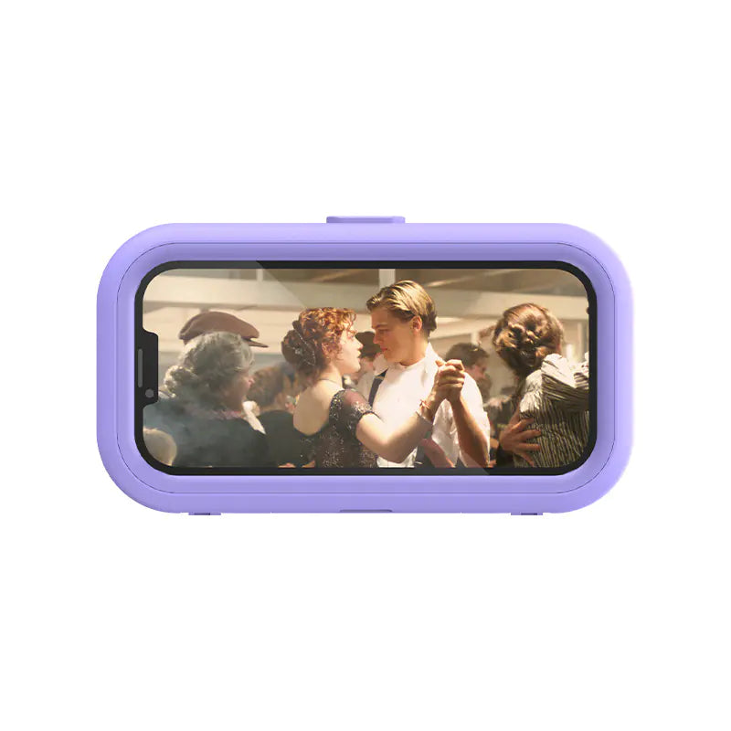 Waterproof Phone Holder for Bathroom & Kitchen – Retractable, Rotating, Hands-Free