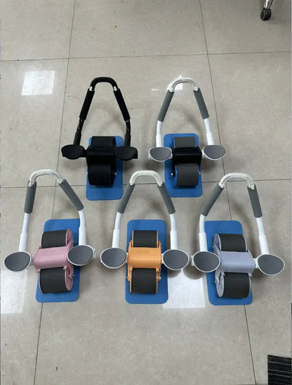 Automatic Rebound Ab Wheel Roller – Core Trainer for Home Gym
