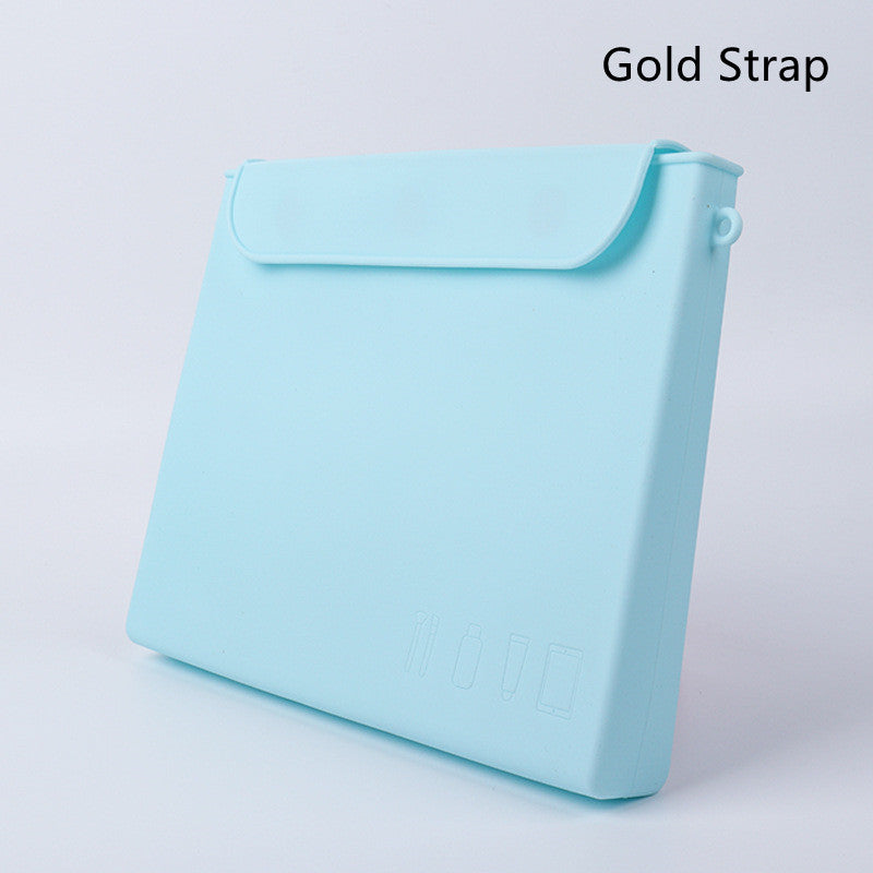 Large Capacity Silicone Cosmetic Organizer Bag | Gift for Mom