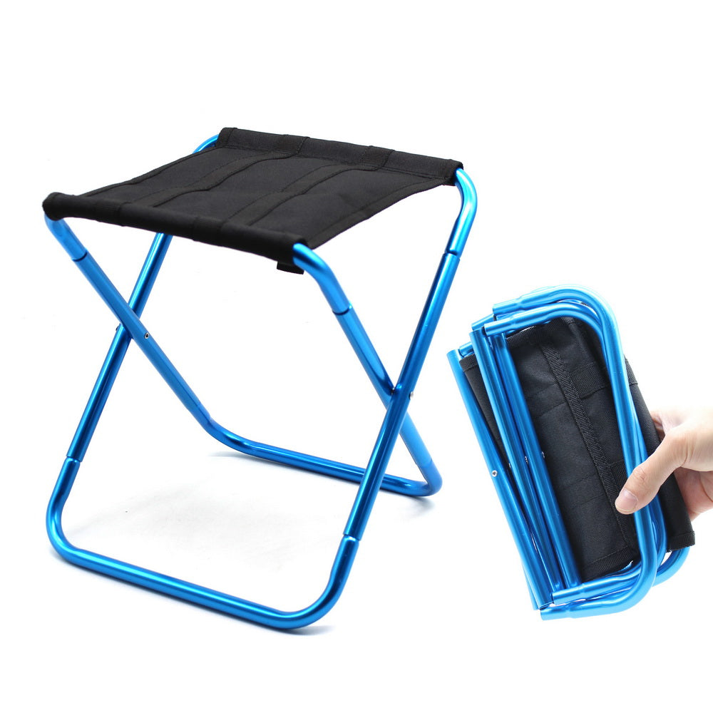 Ultralight Aluminium Folding Camping Stool  Portable Picnic Chair (size L/M)