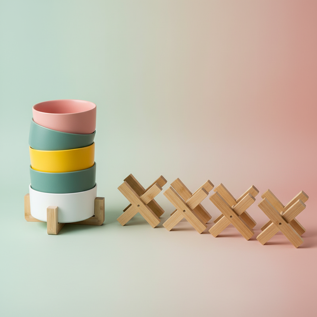 All 5 Colors Stacked