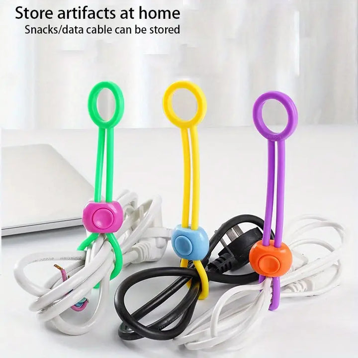 Color Sealing Cord, Kitchen Clip, Multi-functional Cable Manager